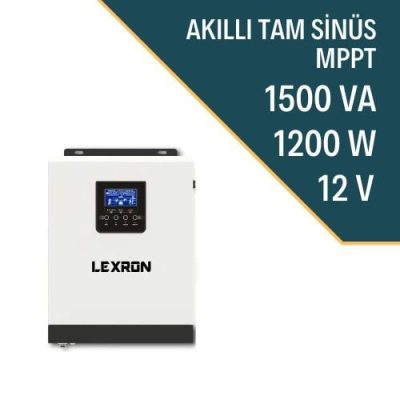 1.5KVA/1200W MPPT 12V AKILLI İNVERTER