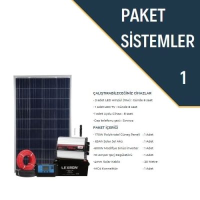 AYDINLATMA-TV PAKETİ (PAKET 1)