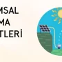 Tarımsal Sulama Sistemleri